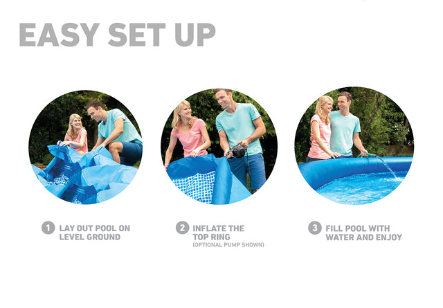 Intex - Easy Set Pool Set / 8ft. X 24 in.
