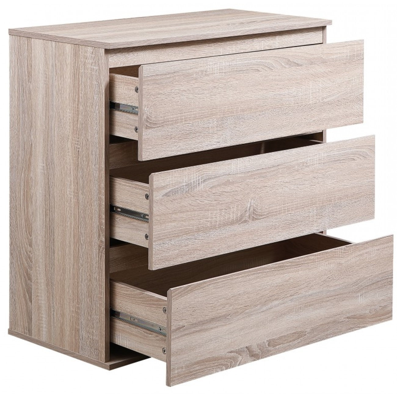 Porcia 3 Dreawers Chest - Natural