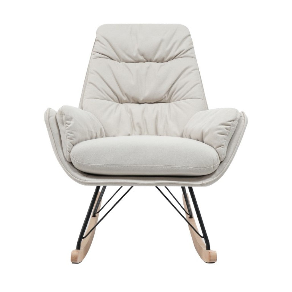Rocking Chair Zanet - Beige