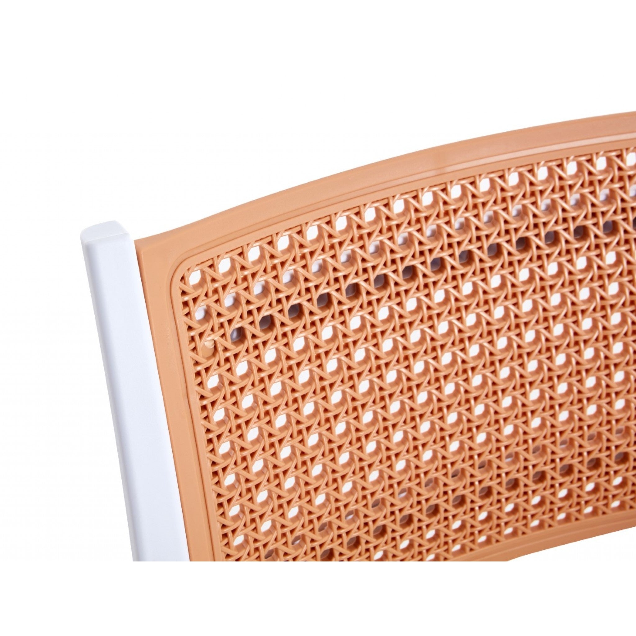 Erato Chair - White/Orange
