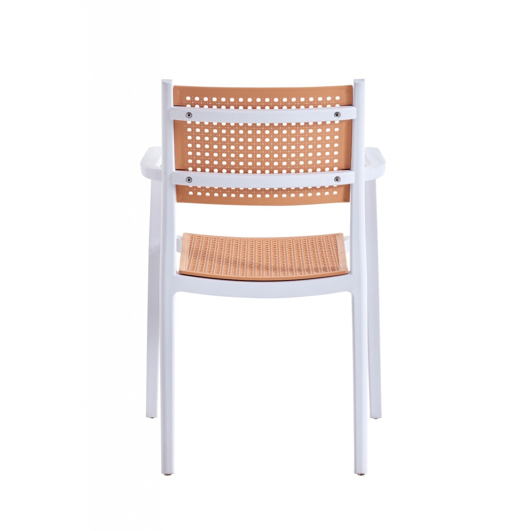 Erato Chair - White/Orange