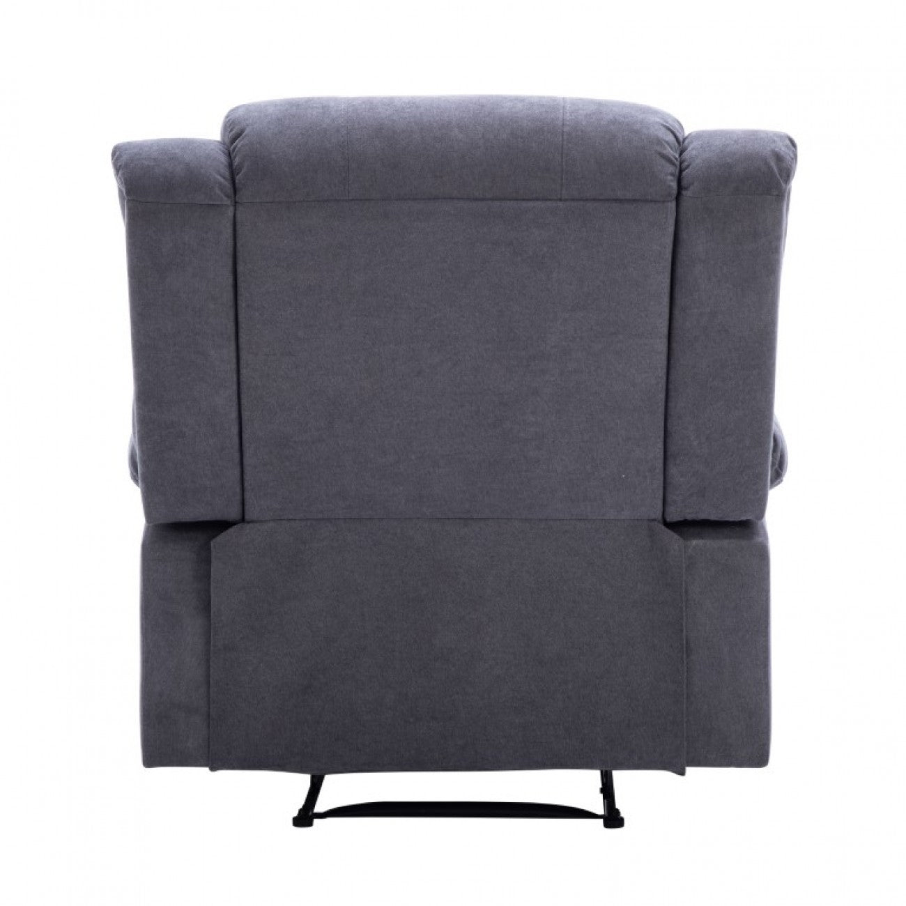 Cross Recliner Single Sofa - Dark Grey