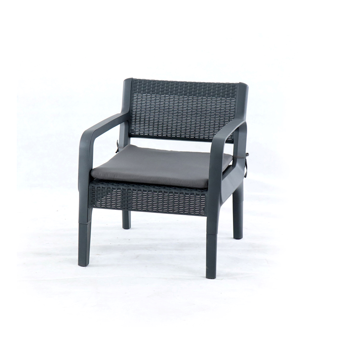 Electra Patio Set 4 pcs. (Black)