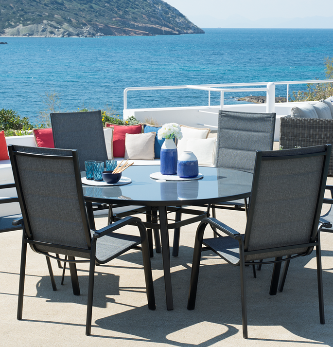 Tim Patio Set 5 pcs (4 Chairs)