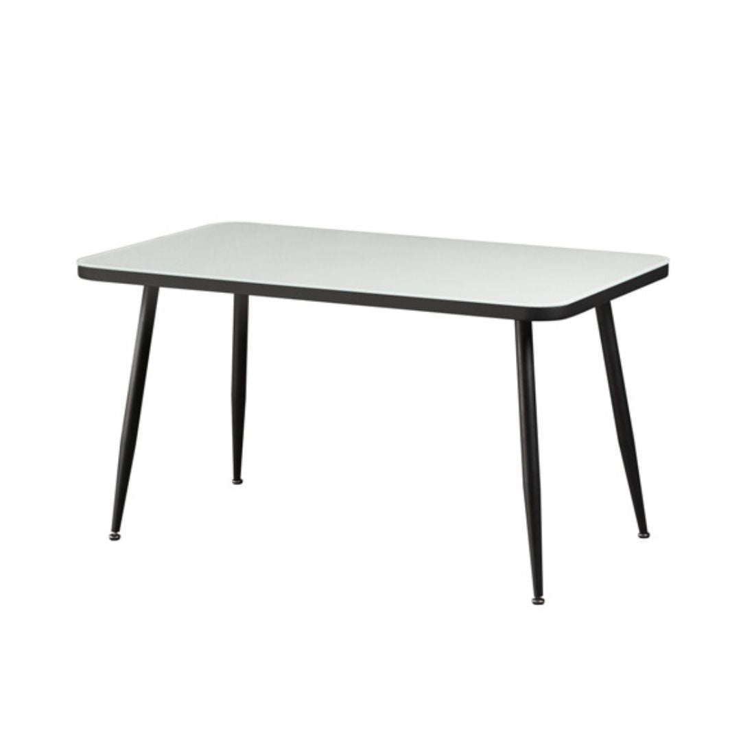 Lide Dining Table - Black Legs
