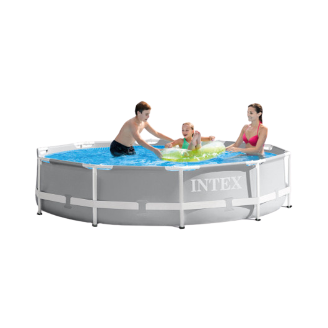 Intex - Above Ground Pool (10FT X 30IN) w/ Filter Pump