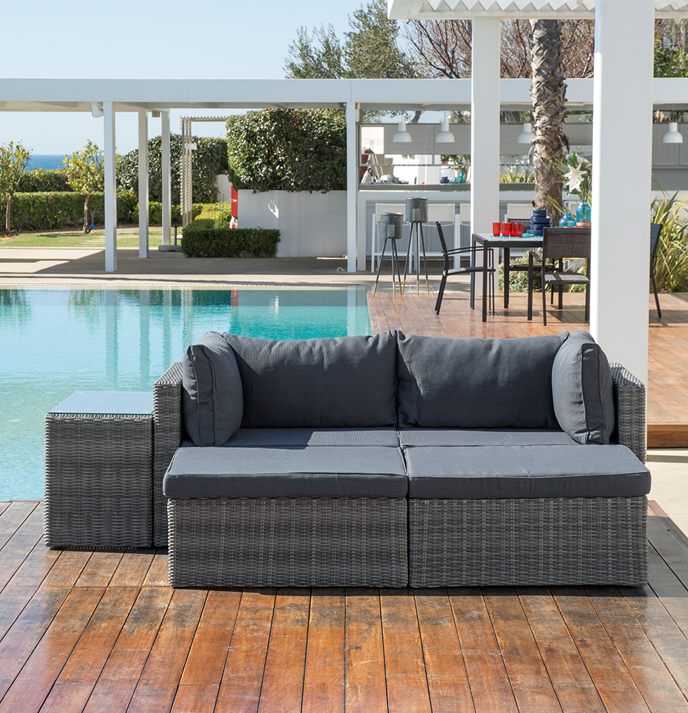 Valencia Corner Sofa Patio Set - 5 pcs.