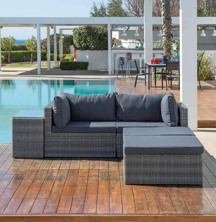 Valencia Corner Sofa Patio Set - 5 pcs.