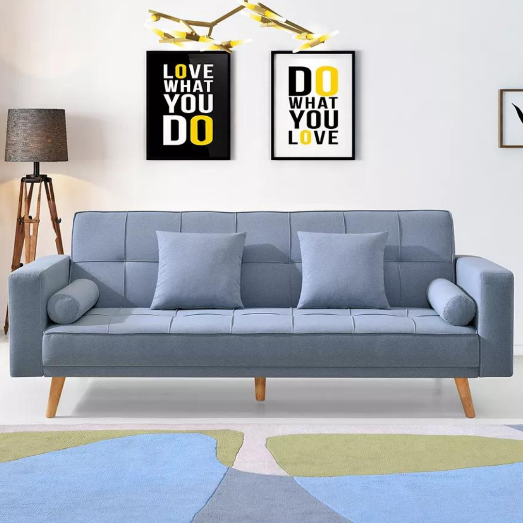 Cucufate Sofa-Bed (Light Blue)