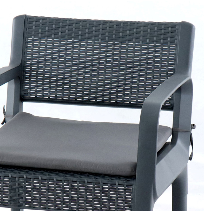 Electra Patio Set 4 pcs. (Black)