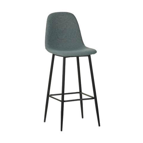 Paula Bar Chair - Blue Green