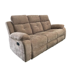 Sorbe 3-Seater Recliner Sofa - Brown