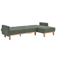Josefa Sectional Corner Sofabed - Green