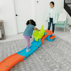 Step 2® Dino Dash Up & Down Roller Coaster