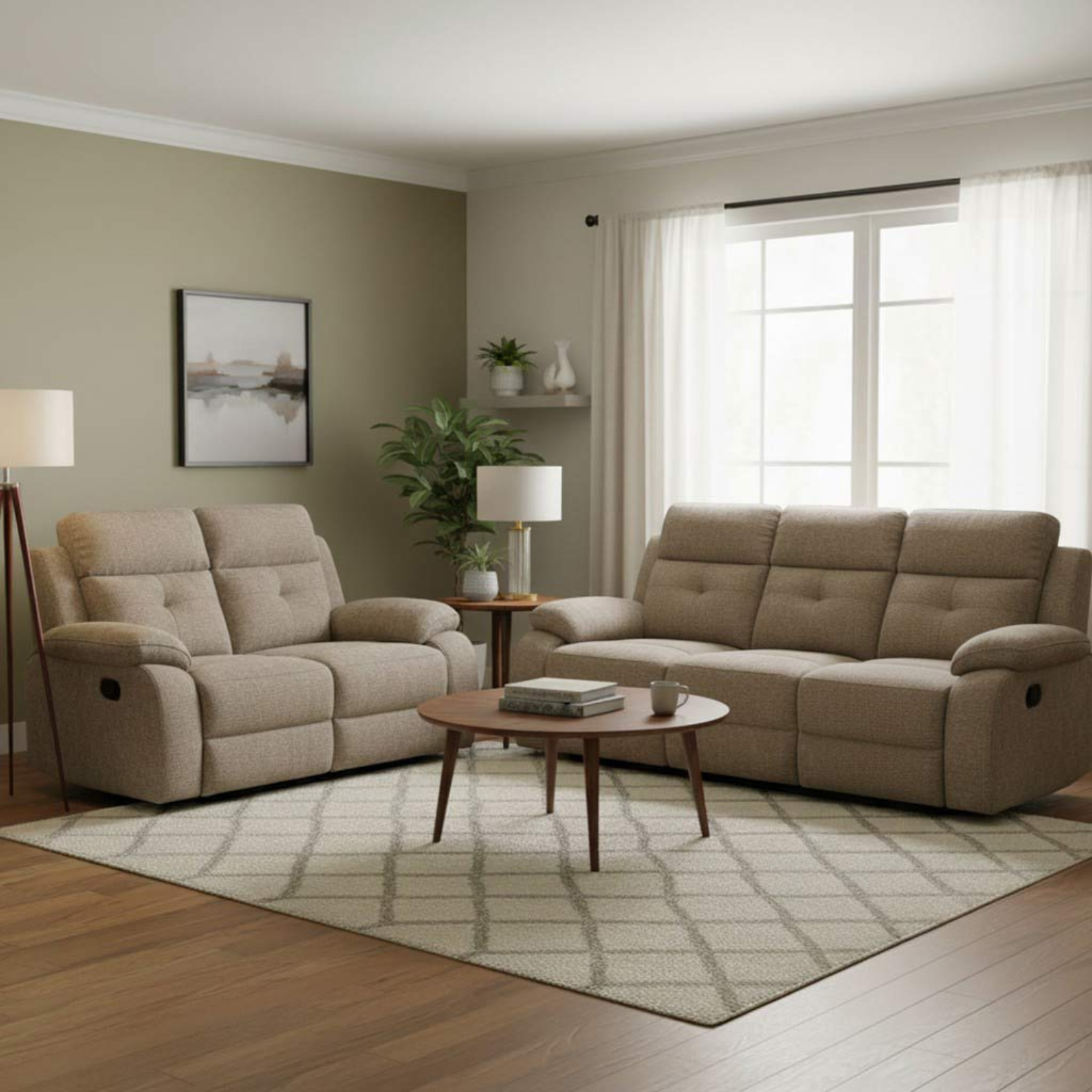 Sorbe 2-Seater Recliner Loveseat - Brown