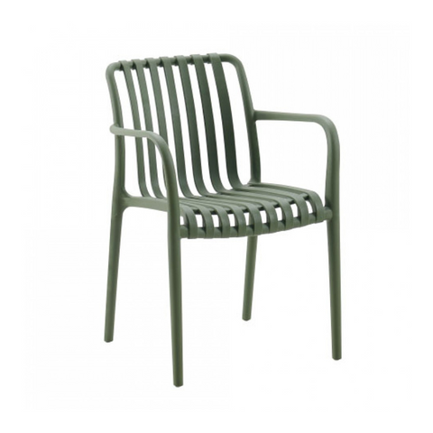 Zephyr Plastic Chair - Green