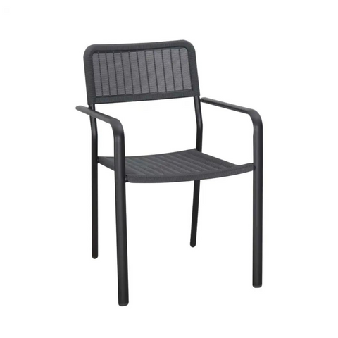 Beata Plastic Chair - Grey