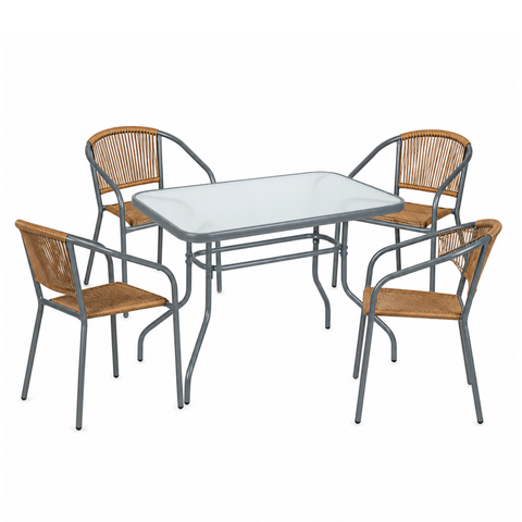 Brandy Set - 5 pcs. (Rectangular Table)
