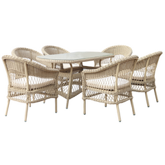 Analee Patio Set - 7 pcs.