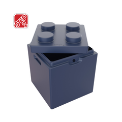 Step 2® Contemporary Builders Toy Box™ - Denim Blue
