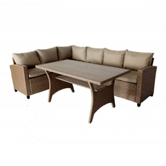 Outopia Corner Sofa Set - Natural Cushion