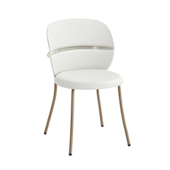 Sarge Dining Chair - Greyish/Brown Legs