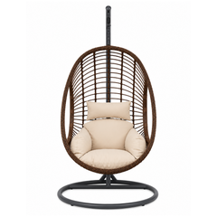Norma Swing Chair - Brown/Black