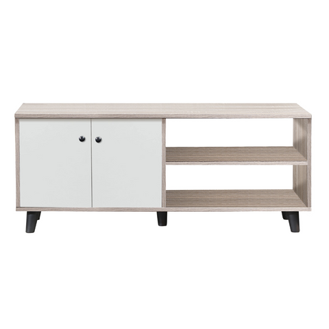 Lorien TV Stand - White/Natural