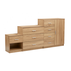 Helm End Table - Oak