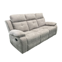 Sorbe 3-Seater Recliner Sofa - Gray
