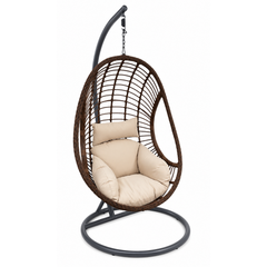 Norma Swing Chair - Brown/Black