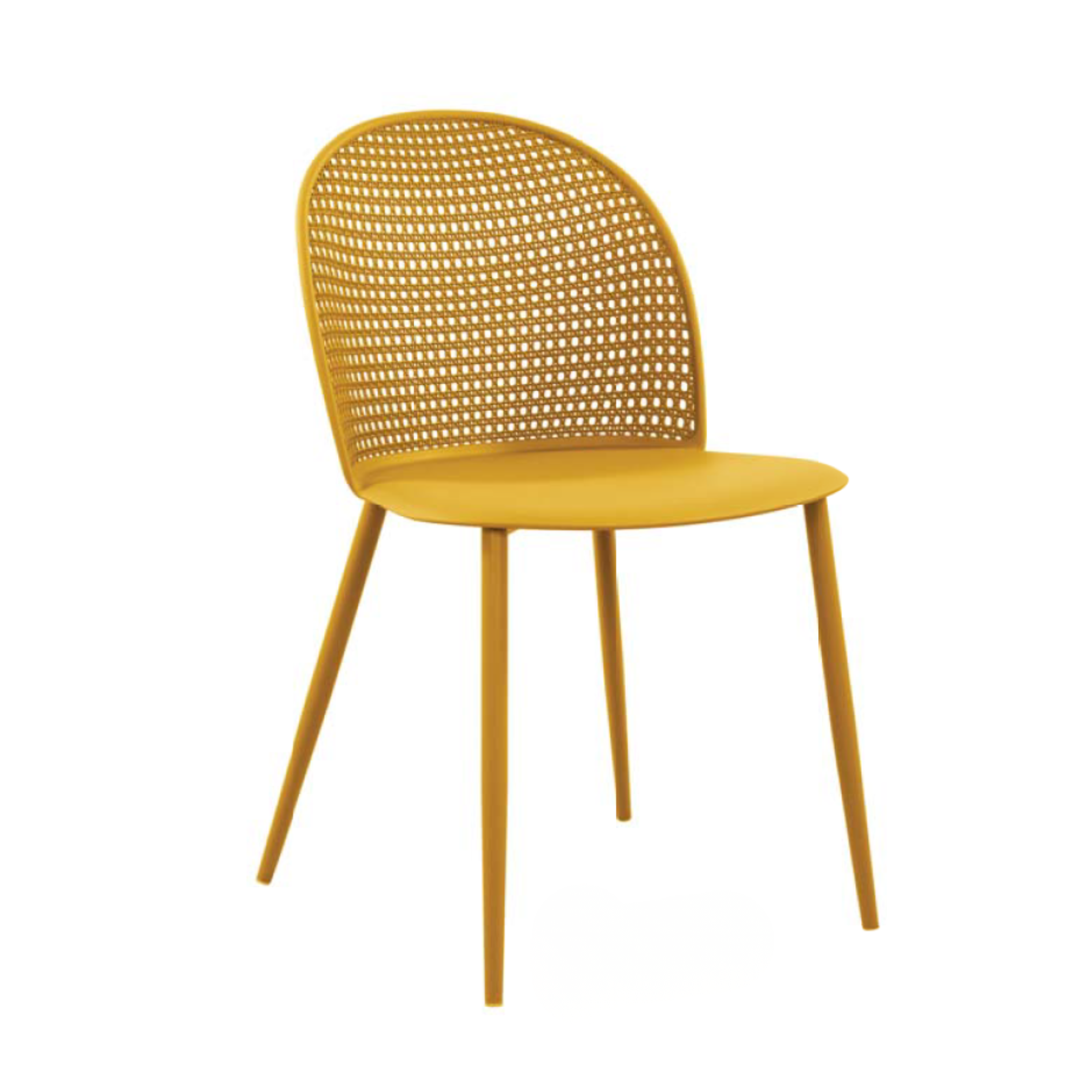 Rondain Dinning Chair - Yellow