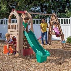 Step 2® Naturally Playful™ Playhouse Climber & Swing Extension