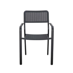 Beata Plastic Chair - Grey