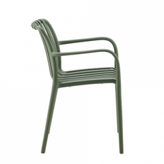 Zephyr Plastic Chair - Green