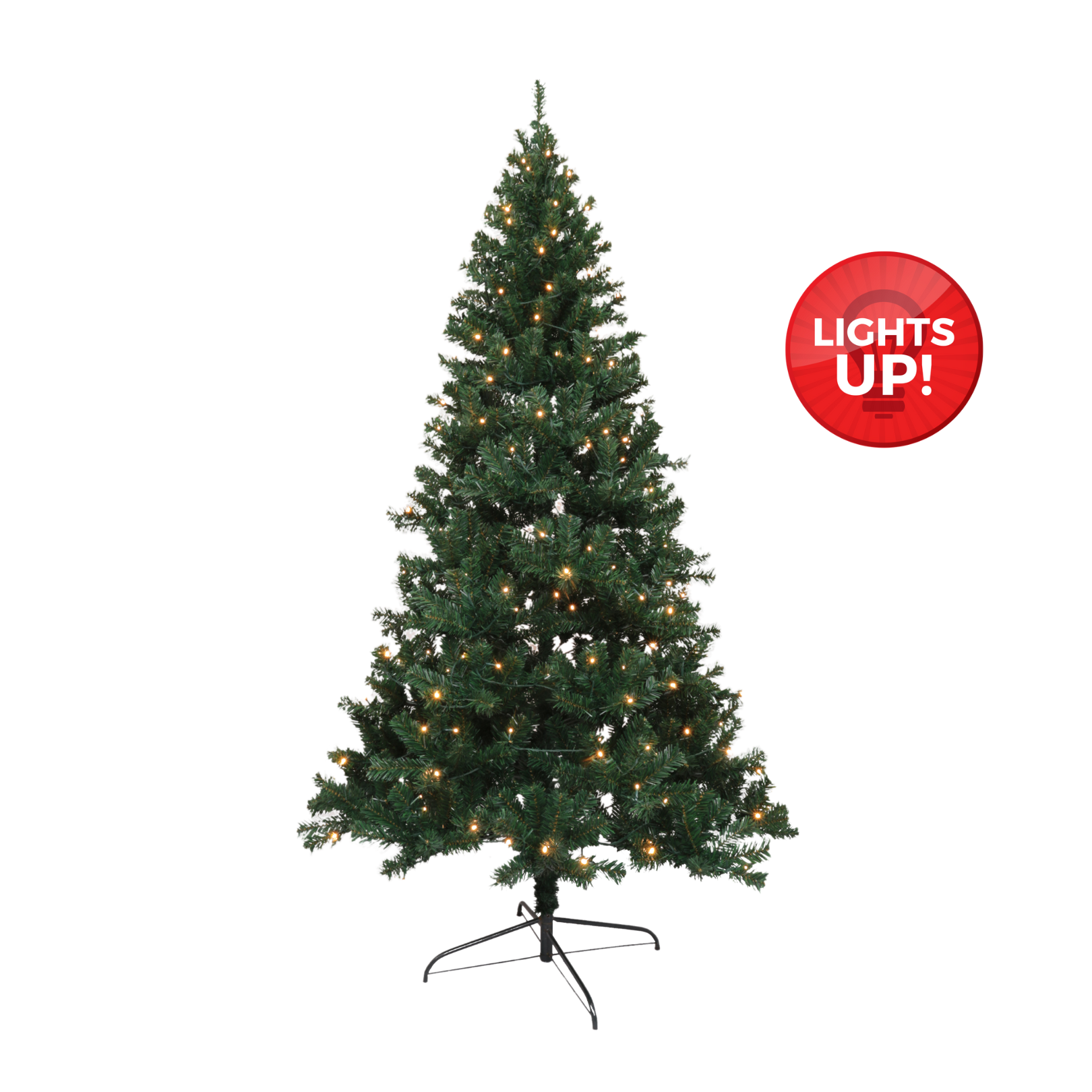 Pre-Lit Evergreen Tree - 7.5 ft.