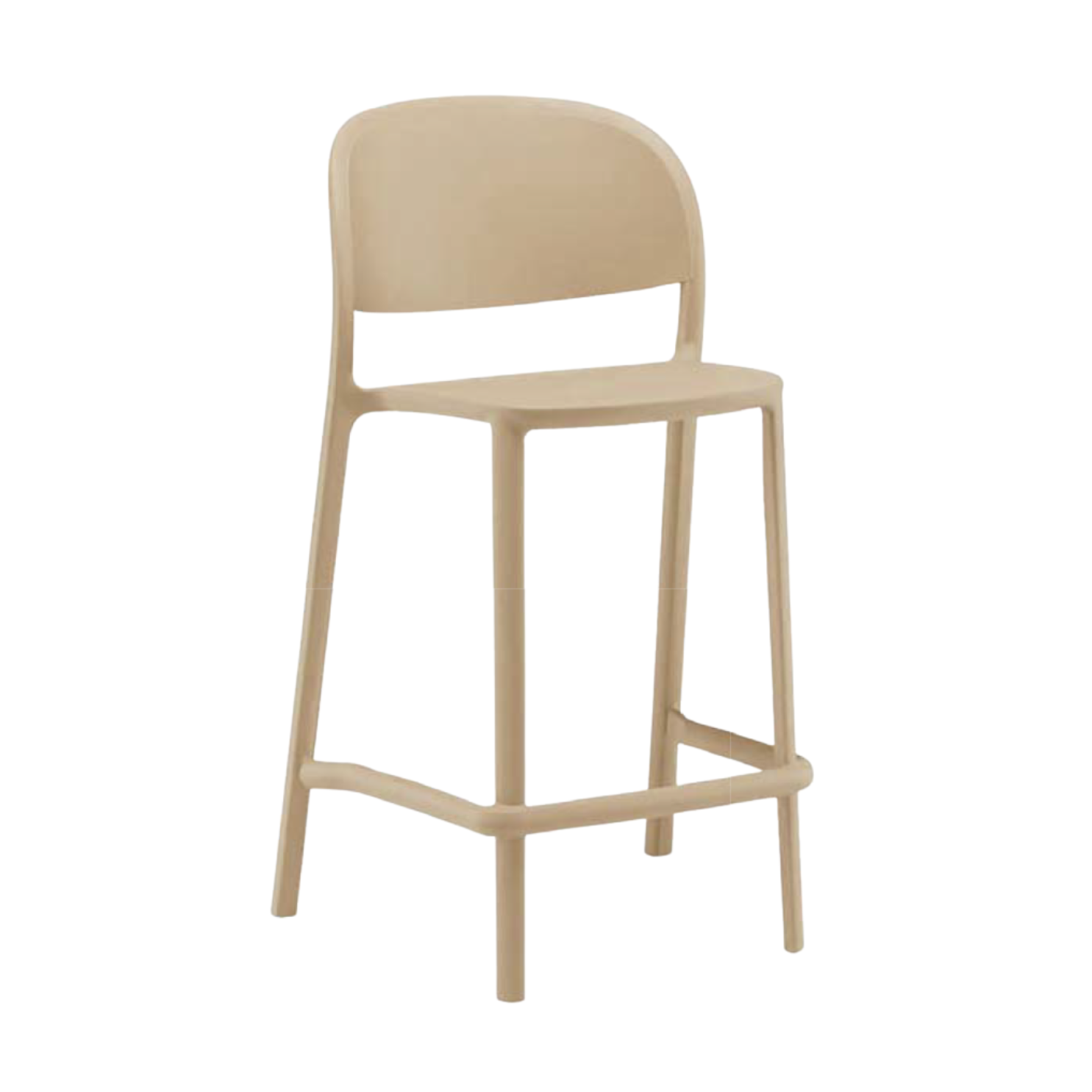 Nidia Bar Chair - Beige