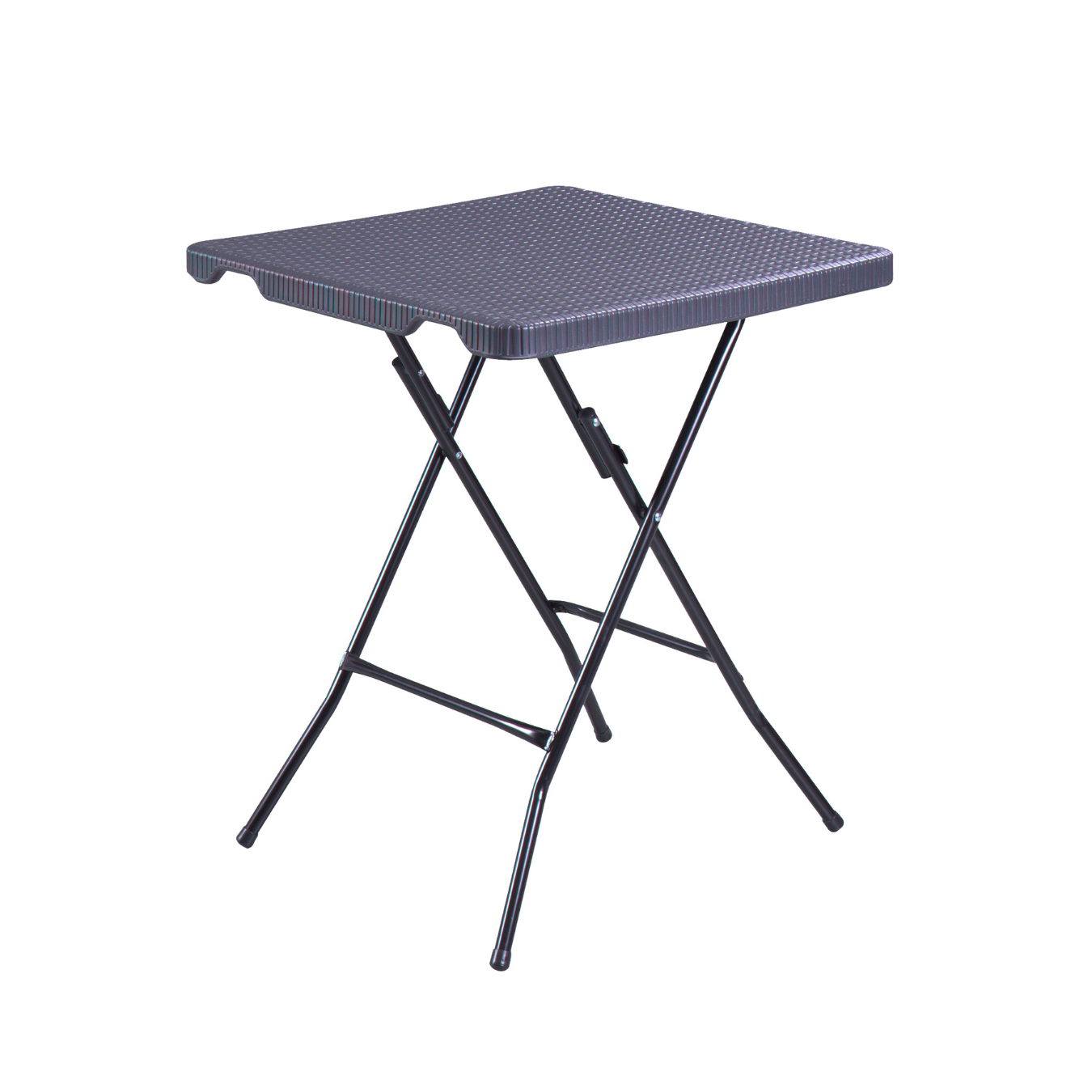 Domo Folding Square Table - Black
