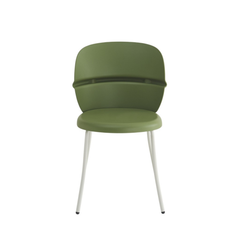 Sarge Dining Chair - Green/Greyish Legs