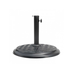 Concrete Umbrella Round Base - Black