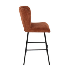 Adeila Bar Chair - Terracota