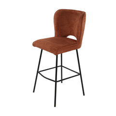 Adeila Bar Chair - Terracota