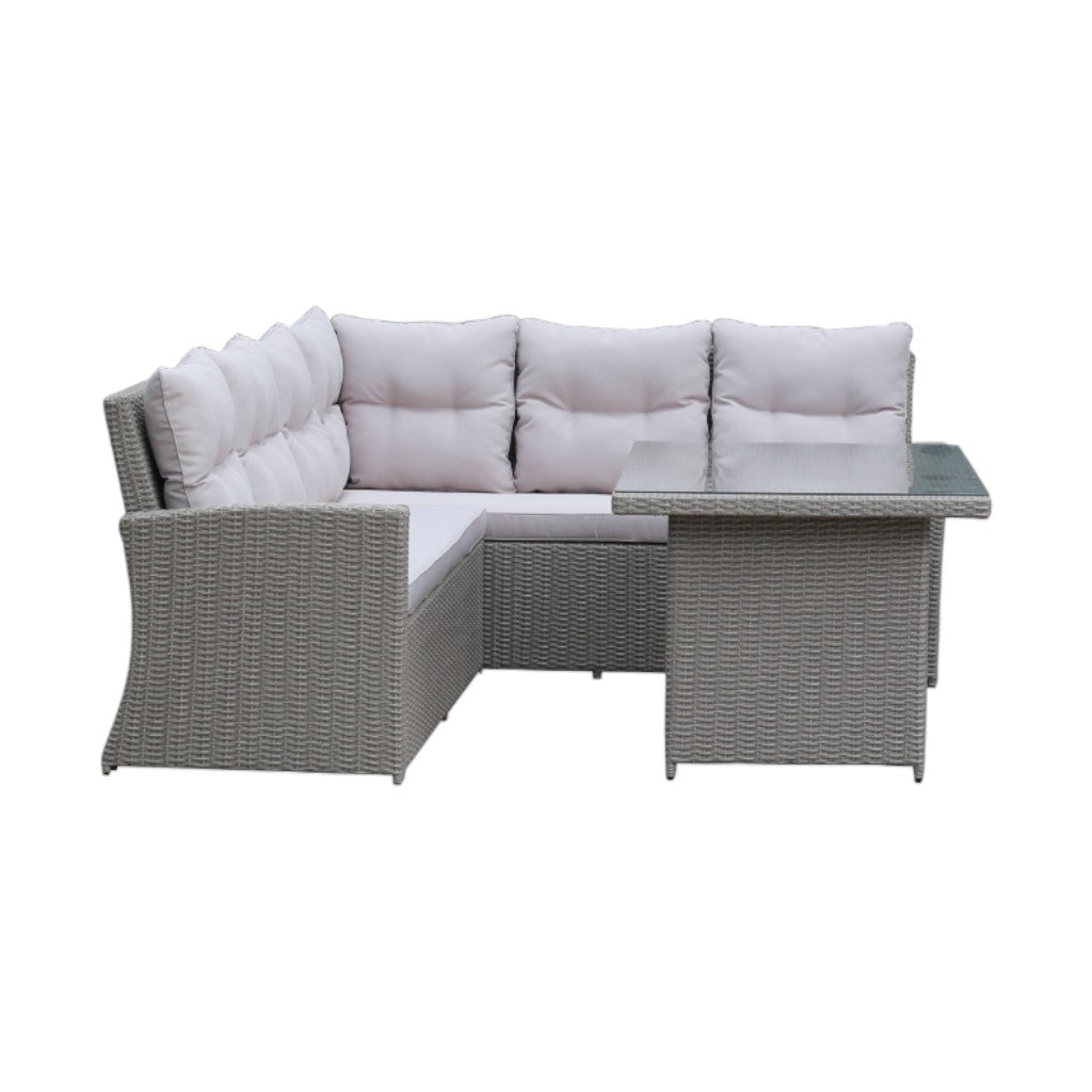 Paloma Sectional Corner Sofa with Table
