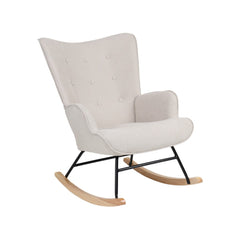 Rocking Chair Nicol - Beige