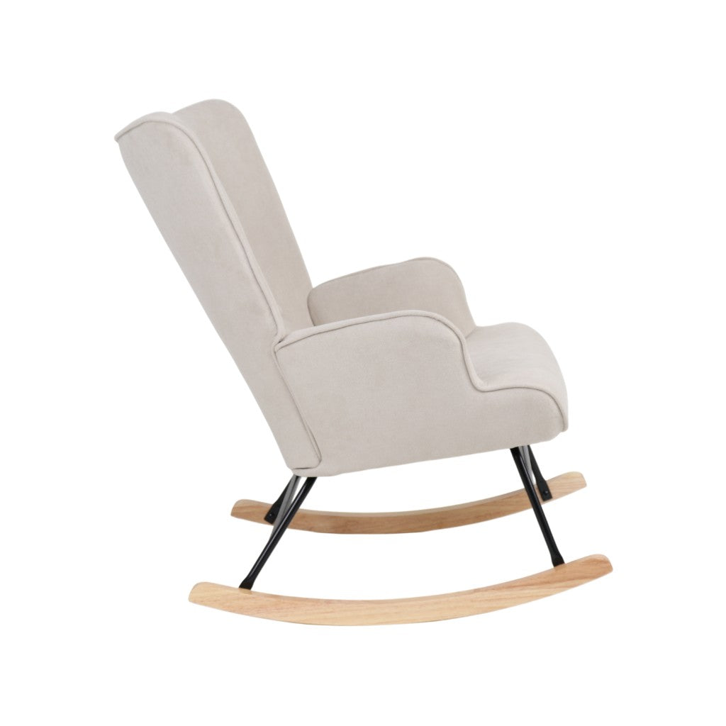 Rocking Chair Nicol - Beige