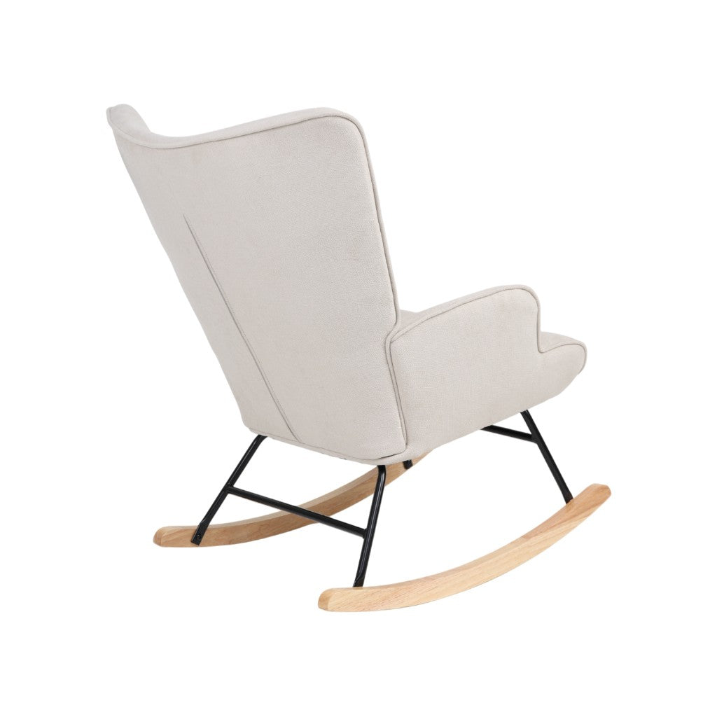 Rocking Chair Nicol - Beige