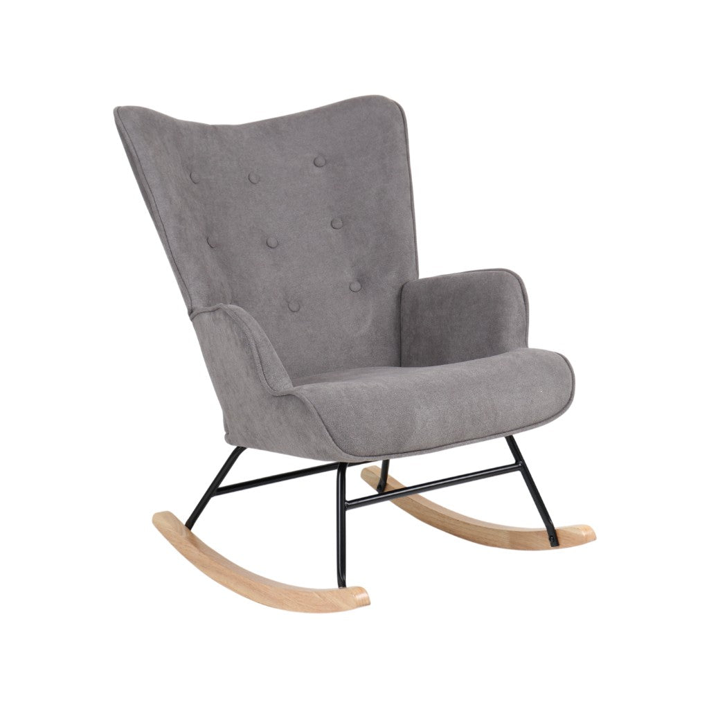 Rocking Chair Nicol - Grey