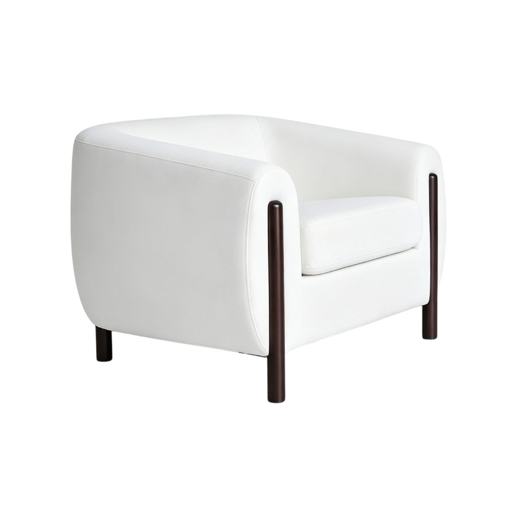 Pestura Single Sofa - White