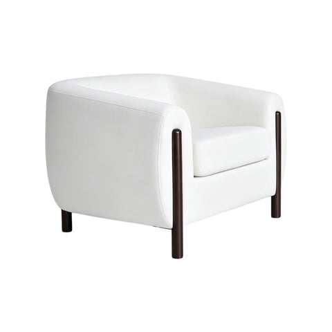Pestura Single Sofa - White