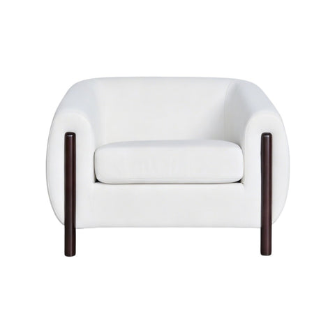 Pestura Single Sofa - White